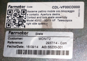 Отводка ДК Fermator CDL.VF00CD000